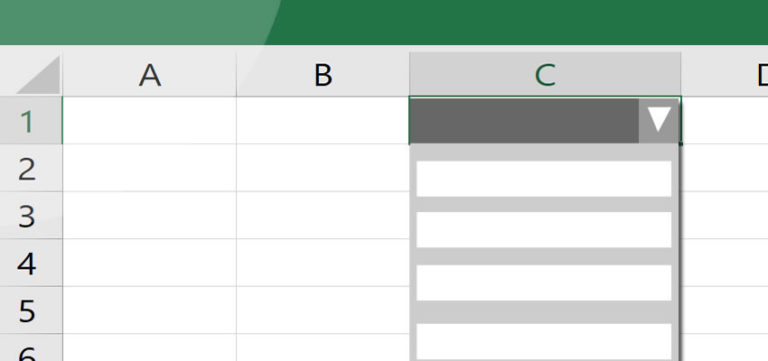 Inserire elenchi a discesa nelle celle di Excel