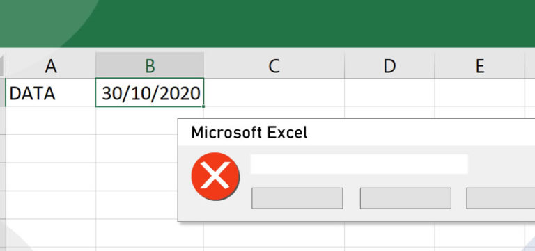 Assegnare restrizioni alle celle di Excel che accolgono date